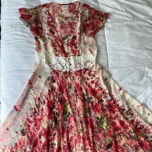 Free people Vintage Floral slip cover